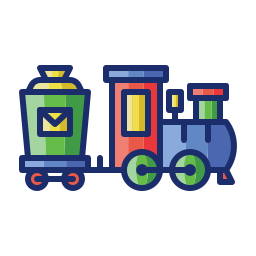 pociąg towarowy ikona