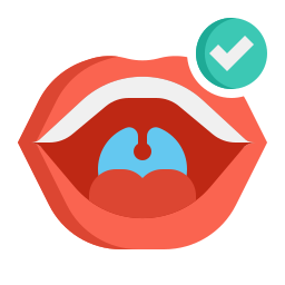Open mouth icon