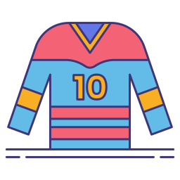 Hockey jersey icon