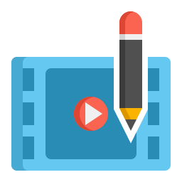 editor de video icono