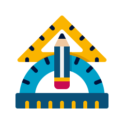 Инструменты геометрии иконка