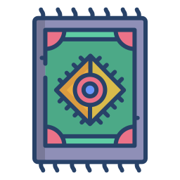 alfombra icono