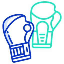 Boxing gloves icon