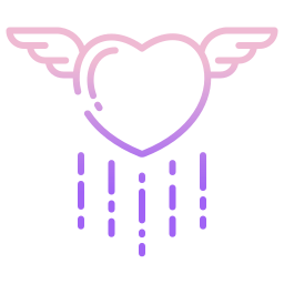 Крылья сердца иконка