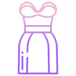 Wedding dress icon