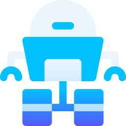 robot espacial icono