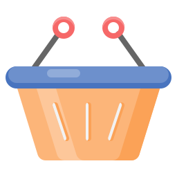 Shopping basket icon