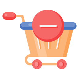 Remove from cart icon