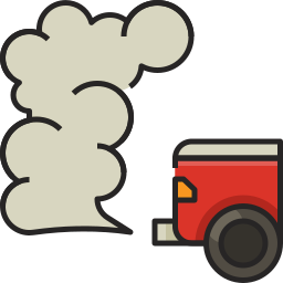 Air pollution icon