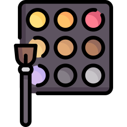 Eye shadows icon