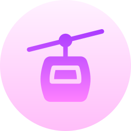 Cable car cabin icon