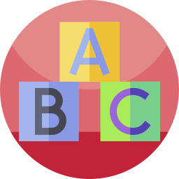 Блок abc иконка