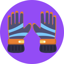 gants de sport Icône