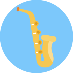 saxofoon icoon