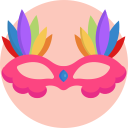 Carnival masks icon