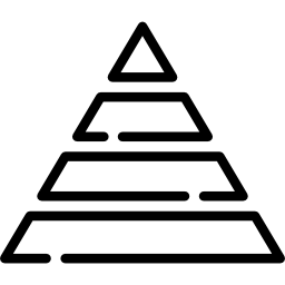 piramidaal icoon