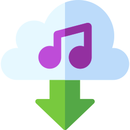 muziek downloaden icoon