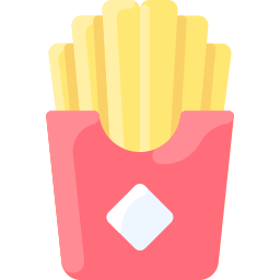 papas fritas icono