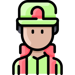 Delivery courier icon