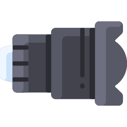 Camera lens icon