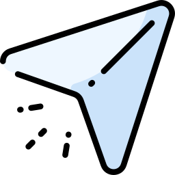 Paper plane icon