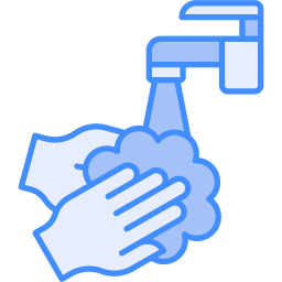 lave as mãos Ícone