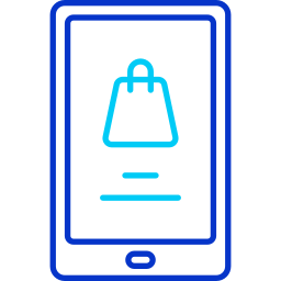 Покупки в интернет магазине иконка