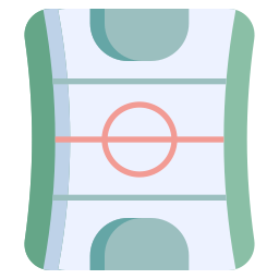 Hockey arena icon