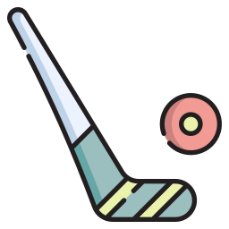 Hockey stick icon