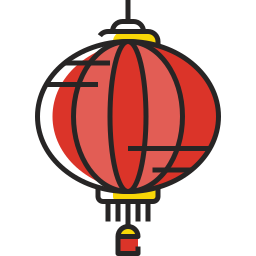 Paper lantern icon