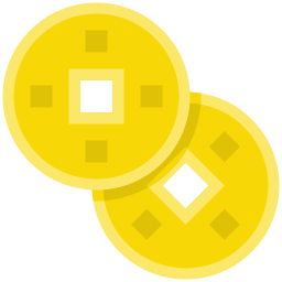 Lucky coin icon