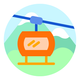 Cable car icon