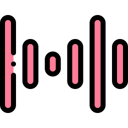 ondes audio Icône