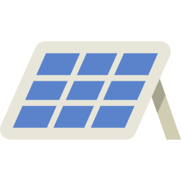 Solar panel icon