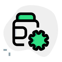 Pill jar icon