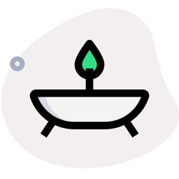 aromatyczna świeca ikona
