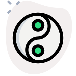 Yin yang icon