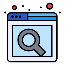 Web search engine icon