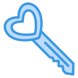 Love key icon