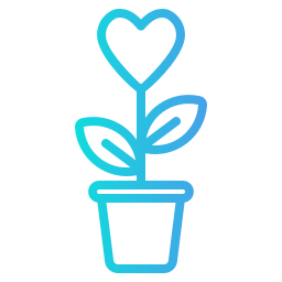 Love plant icon