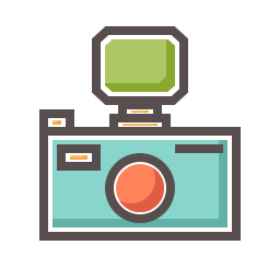 카메라 플래시 icon