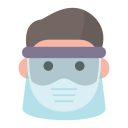 máscara médica Ícone