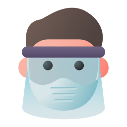 Medical mask icon