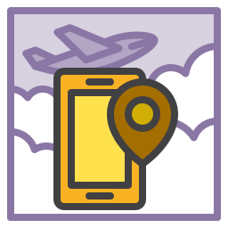 geographisches positionierungs system icon