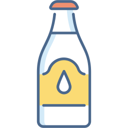 Milk bottle icon