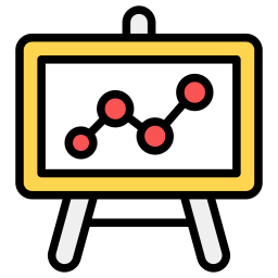 grafische presentatie icoon