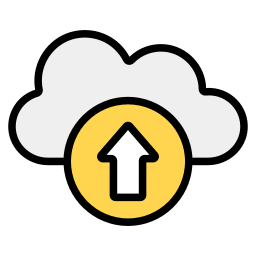 Cloud upload icon