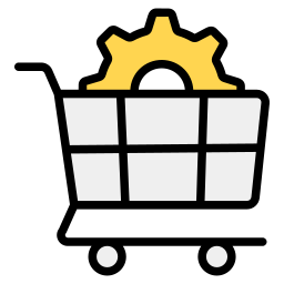 comercio electrónico icono