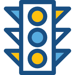 Traffic light icon