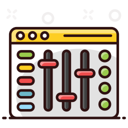 Equalizer controller icon